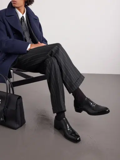 Tom Ford Elkan Burnished-Leather Oxford Shoes - Men | Thumbnail 2 Tom Ford Elkan Burnished-Leather Oxford Shoes - Men | Thumbnail 2