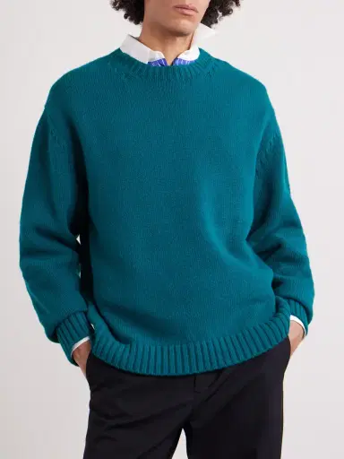 Tom Ford Wool and Cashmere-Blend Sweater - Men | Thumbnail 3 Tom Ford Wool and Cashmere-Blend Sweater - Men | Thumbnail 3