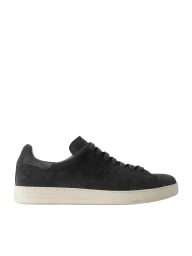 Tom Ford Warwick Perforated Suede Sneakers - Men | Thumbnail 1 Tom Ford Warwick Perforated Suede Sneakers - Men | Thumbnail 1