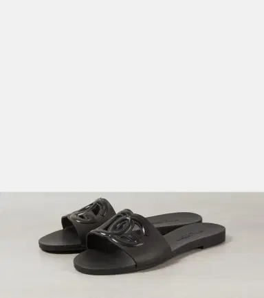 Dolce & Gabbana DG cutout slides | Thumbnail 4 Dolce & Gabbana DG cutout slides | Thumbnail 4