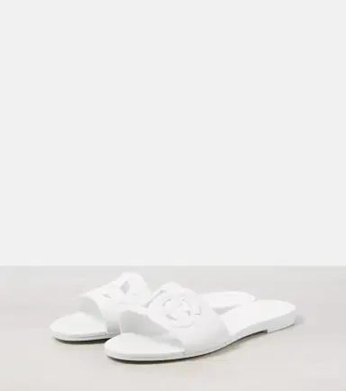 Dolce & Gabbana DG cutout rubber slides | Thumbnail 2 Dolce & Gabbana DG cutout rubber slides | Thumbnail 2