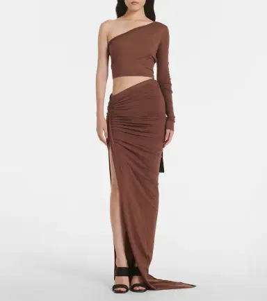 Rick Owens Ziggy cotton jersey top | Thumbnail 4 Rick Owens Ziggy cotton jersey top | Thumbnail 4