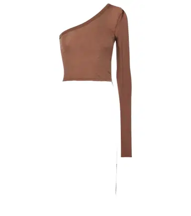 Rick Owens Ziggy cotton jersey top | Thumbnail 1 Rick Owens Ziggy cotton jersey top | Thumbnail 1