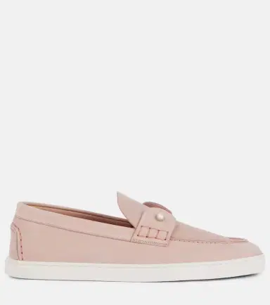 Christian Louboutin Chambeliboat suede slip-on shoes | Thumbnail 4 Christian Louboutin Chambeliboat suede slip-on shoes | Thumbnail 4
