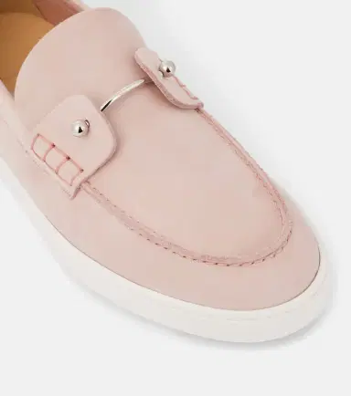 Christian Louboutin Chambeliboat suede slip-on shoes | Thumbnail 5 Christian Louboutin Chambeliboat suede slip-on shoes | Thumbnail 5