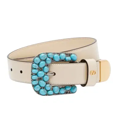 Valentino Garavani VLogo Signature 30 leather belt | Thumbnail 1 Valentino Garavani VLogo Signature 30 leather belt | Thumbnail 1