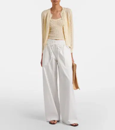DÔEN Dôen Diane pointelle cardigan | Thumbnail 2 DÔEN Dôen Diane pointelle cardigan | Thumbnail 2