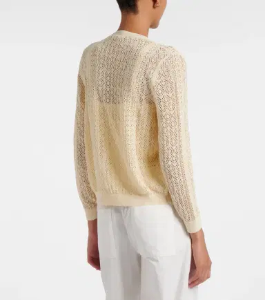 DÔEN Dôen Diane pointelle cardigan | Thumbnail 5 DÔEN Dôen Diane pointelle cardigan | Thumbnail 5