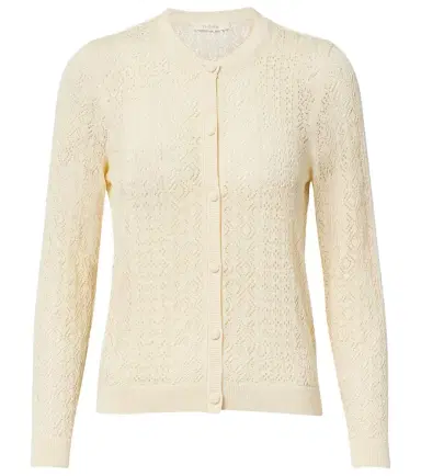 DÔEN Dôen Diane pointelle cardigan | Thumbnail 1 DÔEN Dôen Diane pointelle cardigan | Thumbnail 1