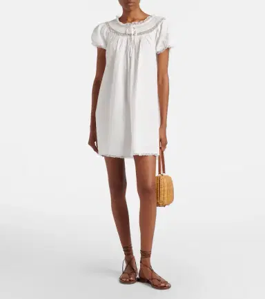 Doen Dôen Daphne cotton poplin minidress | Thumbnail 5 Doen Dôen Daphne cotton poplin minidress | Thumbnail 5