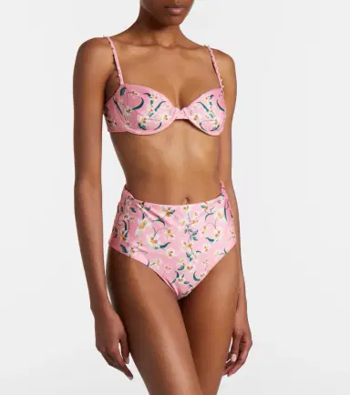 Agua by Agua Bendita Magenta floral bikini bottoms | Thumbnail 3 Agua by Agua Bendita Magenta floral bikini bottoms | Thumbnail 3