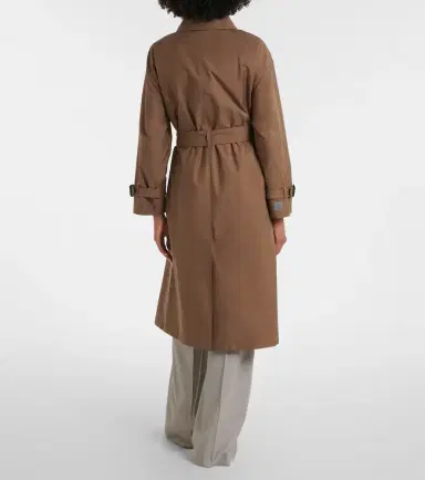 Max Mara Cotton-blend trench coat | Thumbnail 3 Max Mara Cotton-blend trench coat | Thumbnail 3