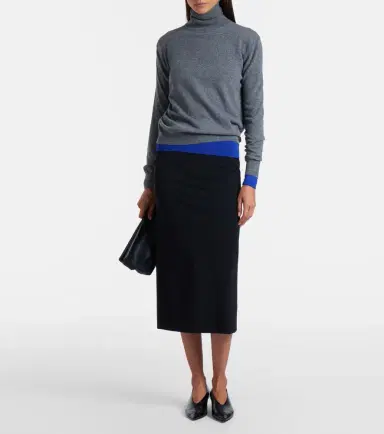 Jil Sander Wool and cashmere turtleneck sweater | Thumbnail 2 Jil Sander Wool and cashmere turtleneck sweater | Thumbnail 2