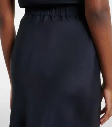 Max Mara Sospiro silk satin maxi skirt | Thumbnail 4 Max Mara Sospiro silk satin maxi skirt | Thumbnail 4
