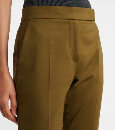 Max Mara Cotton-blend slim pants | Thumbnail 3 Max Mara Cotton-blend slim pants | Thumbnail 3