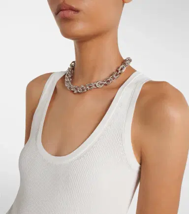 Max Mara Ribbed-knit jersey tank top | Thumbnail 6 Max Mara Ribbed-knit jersey tank top | Thumbnail 6