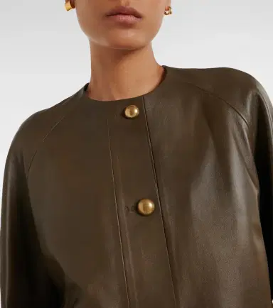 Max Mara Leather jacket | Thumbnail 4 Max Mara Leather jacket | Thumbnail 4