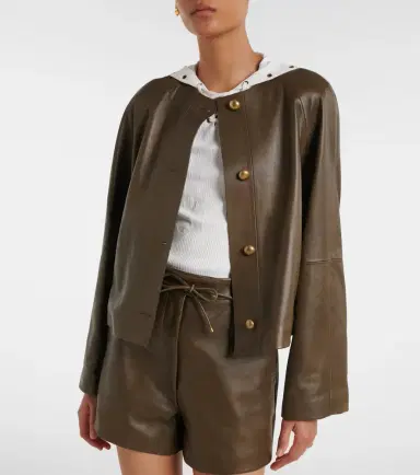 Max Mara Leather jacket | Thumbnail 6 Max Mara Leather jacket | Thumbnail 6