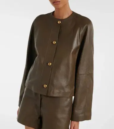 Max Mara Leather jacket | Thumbnail 7 Max Mara Leather jacket | Thumbnail 7