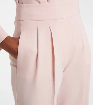 Max Mara Pleated cady straight pants | Thumbnail 2 Max Mara Pleated cady straight pants | Thumbnail 2