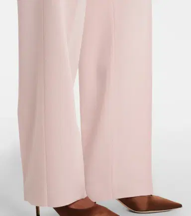 Max Mara Pleated cady straight pants | Thumbnail 5 Max Mara Pleated cady straight pants | Thumbnail 5