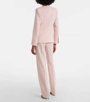 Max Mara Pleated cady straight pants | Thumbnail 6 Max Mara Pleated cady straight pants | Thumbnail 6