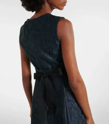 'S Max Mara Belted jacquard midi dress | Thumbnail 2 'S Max Mara Belted jacquard midi dress | Thumbnail 2