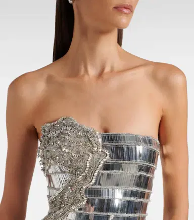 RACHEL GILBERT Ariel embellished bustier gown | Thumbnail 2 RACHEL GILBERT Ariel embellished bustier gown | Thumbnail 2