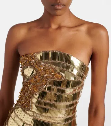 Rachel Gilbert Ariel embellished bustier dress | Thumbnail 4 Rachel Gilbert Ariel embellished bustier dress | Thumbnail 4