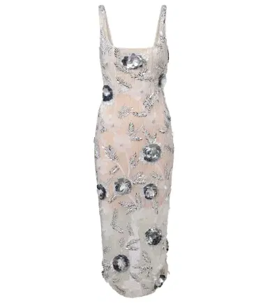 Rachel Gilbert Pierre embellished midi dress | Thumbnail 1 Rachel Gilbert Pierre embellished midi dress | Thumbnail 1