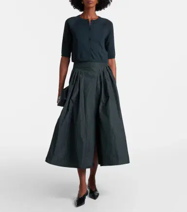 'S Max Mara Cropped cotton, silk and cashmere cardigan | Thumbnail 4 'S Max Mara Cropped cotton, silk and cashmere cardigan | Thumbnail 4