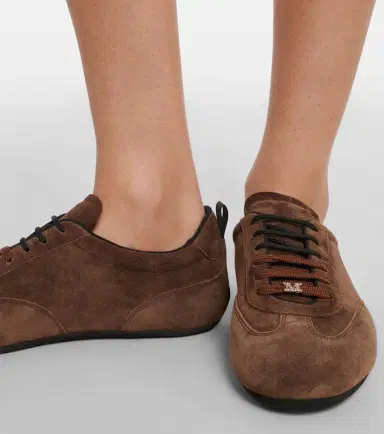 Max Mara Suede sneakers | Thumbnail 6 Max Mara Suede sneakers | Thumbnail 6