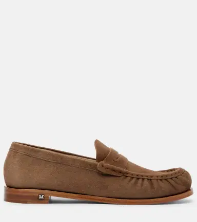 Max Mara Suede penny lofaers | Thumbnail 3 Max Mara Suede penny lofaers | Thumbnail 3
