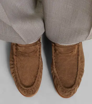 Max Mara Suede penny lofaers | Thumbnail 5 Max Mara Suede penny lofaers | Thumbnail 5