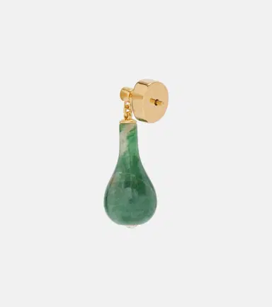 TOTEME Embellished gold-plated drop earrings | Thumbnail 2 TOTEME Embellished gold-plated drop earrings | Thumbnail 2