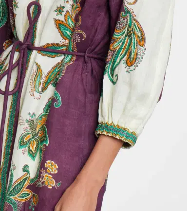 Alemais Alémais Ruthie printed linen shirt dress | Thumbnail 2 Alemais Alémais Ruthie printed linen shirt dress | Thumbnail 2