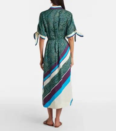 Alemais Alémais Joni printed linen-blend shirt dress | Thumbnail 2 Alemais Alémais Joni printed linen-blend shirt dress | Thumbnail 2