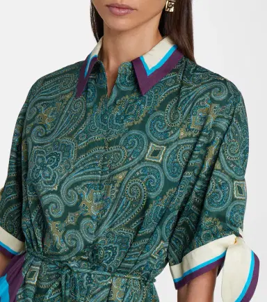 Alemais Alémais Joni printed linen-blend shirt dress | Thumbnail 5 Alemais Alémais Joni printed linen-blend shirt dress | Thumbnail 5