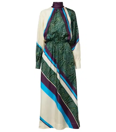 Alemais Alémais Joni printed silk midi dress | Thumbnail 1 Alemais Alémais Joni printed silk midi dress | Thumbnail 1
