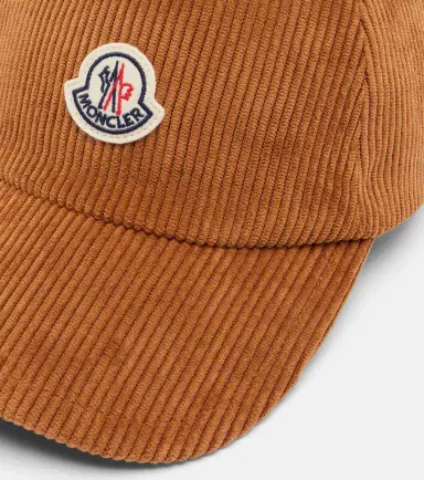 Moncler Logo corduroy baseball cap | Thumbnail 3 Moncler Logo corduroy baseball cap | Thumbnail 3