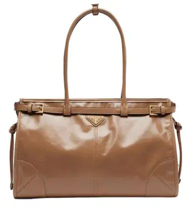 Prada Bonnie Large leather shoulder bag | Thumbnail 1 Prada Bonnie Large leather shoulder bag | Thumbnail 1
