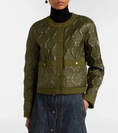 Moncler Libellule quilted down jacket | Thumbnail 6 Moncler Libellule quilted down jacket | Thumbnail 6