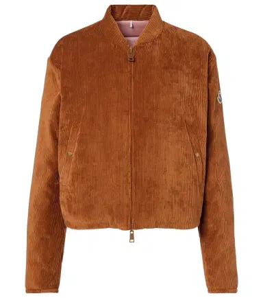 Moncler Blageon corduroy down bomber jacket | Thumbnail 1 Moncler Blageon corduroy down bomber jacket | Thumbnail 1