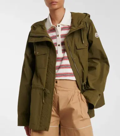 Moncler Serin hooded canvas jacket | Thumbnail 3 Moncler Serin hooded canvas jacket | Thumbnail 3