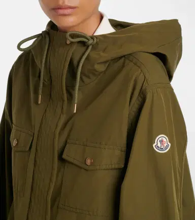 Moncler Serin hooded canvas jacket | Thumbnail 4 Moncler Serin hooded canvas jacket | Thumbnail 4