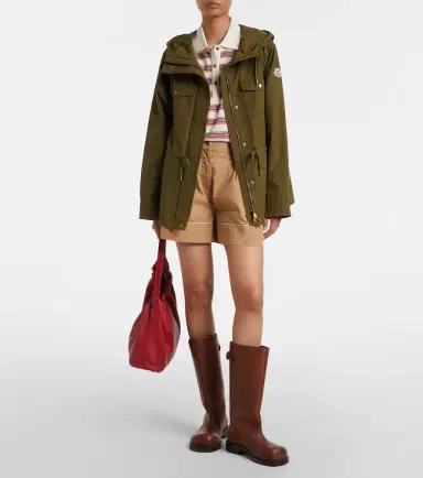 Moncler Serin hooded canvas jacket | Thumbnail 5 Moncler Serin hooded canvas jacket | Thumbnail 5