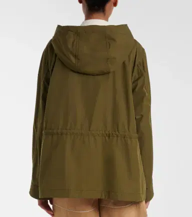 Moncler Serin hooded canvas jacket | Thumbnail 6 Moncler Serin hooded canvas jacket | Thumbnail 6