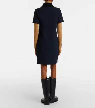 Moncler Cotton piqué polo dress | Thumbnail 2 Moncler Cotton piqué polo dress | Thumbnail 2