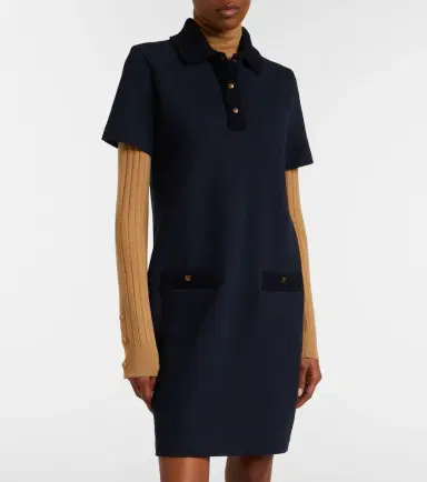 Moncler Cotton piqué polo dress | Thumbnail 6 Moncler Cotton piqué polo dress | Thumbnail 6