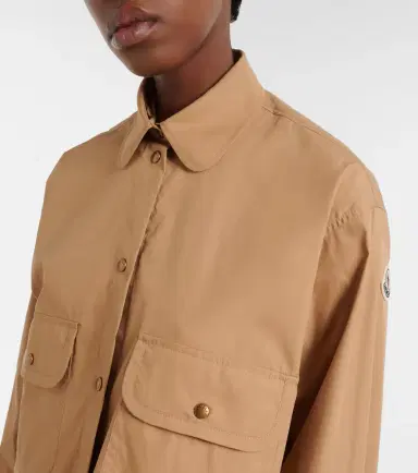 Moncler Hooded cotton-blend jacket | Thumbnail 8 Moncler Hooded cotton-blend jacket | Thumbnail 8